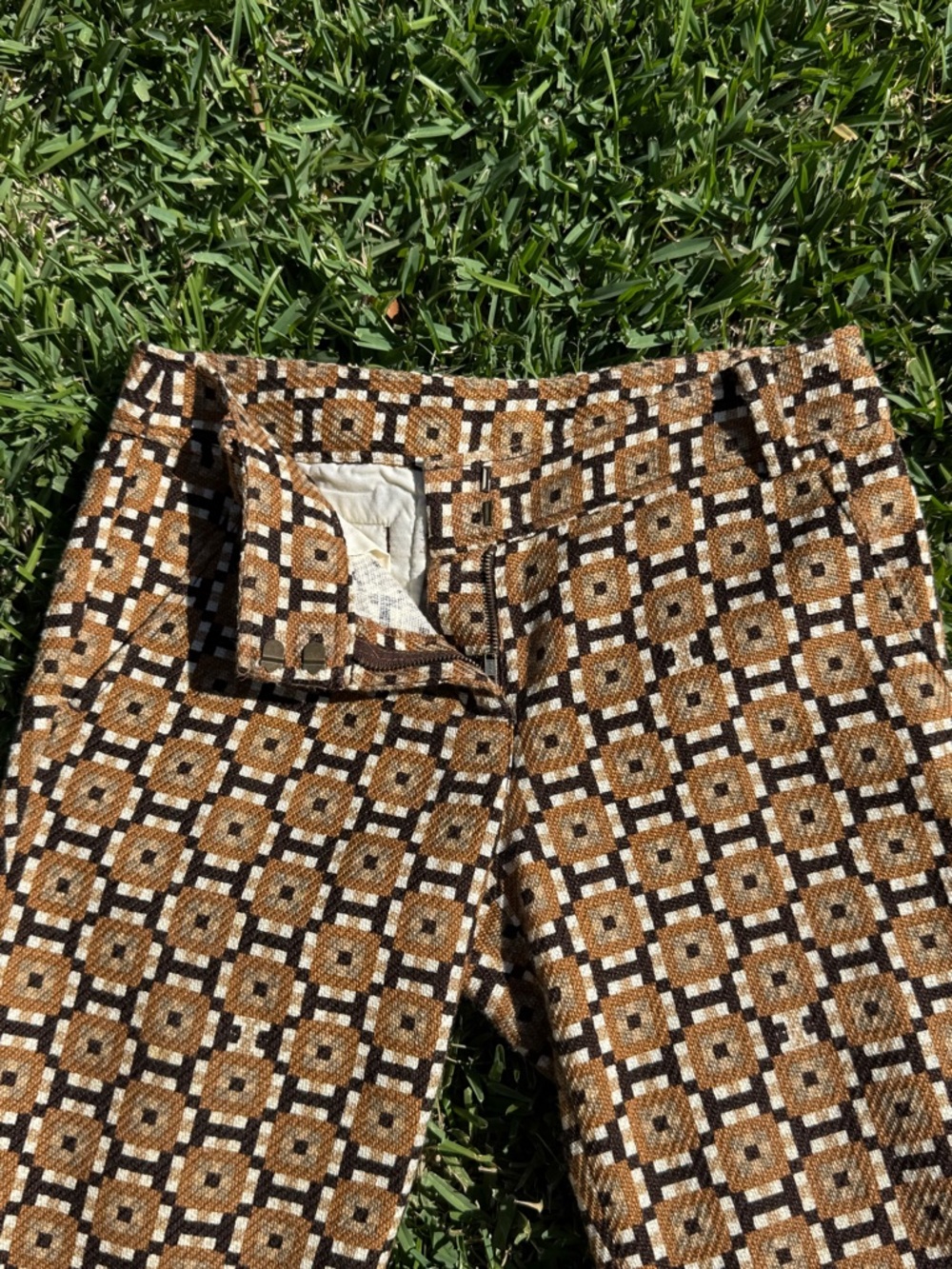 Tory Burch Geometric Print Pants - Picture 3 of 6